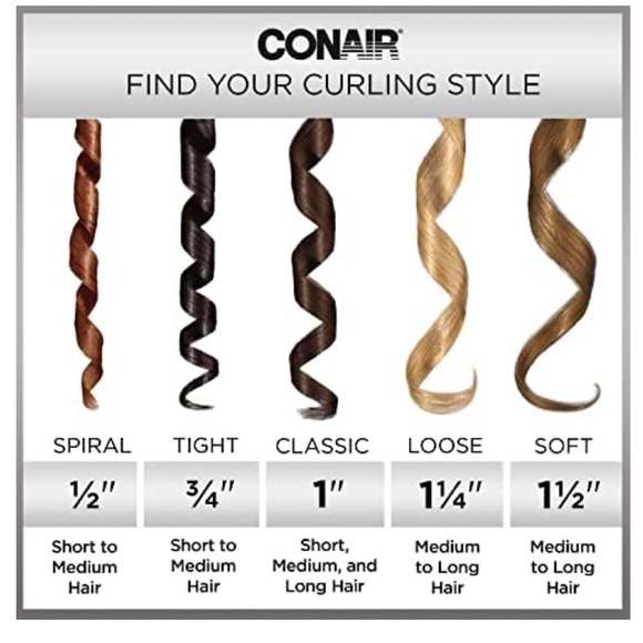 🆕 Conair Instant Heat Curling Iron 1 IN - Picture 8 of 13